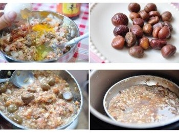 step2: 關起上蓋往左轉扣緊，選擇出氣閥轉至【密封】功能，接著按下【功能選擇-蒸煮】(20分鐘)，再按下右邊【烹調】啟動，待電源跳起後，先悶鍋保溫5~10 分鐘，再使用隔熱手套小心轉出氣筏至【排氣】後，稍等個20秒~30秒，將【保溫/取消】鍵再開蓋取出燉肉