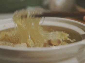 step22: 冬粉吸附酸湯汁，真好吃！