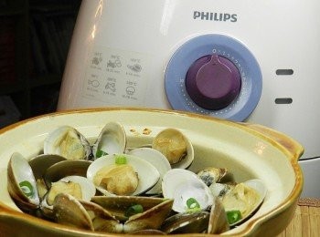 step7: 原來氣炸鍋還可以蒸出料理喔!!