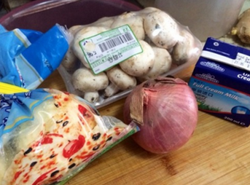 step1: 備好材料。