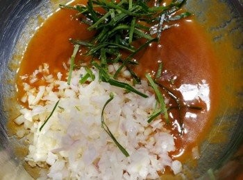 step2: 將所有醃料先撈勻