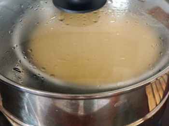 step9: 最後一層要蒸10分鐘左右，確保整體完全蒸熟。