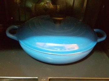 step11: 水波爐預熱，將薯批放入爐中，以150度焗40分鐘。