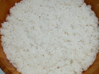 step3: 差不多拌到溫涼的時候就完成了