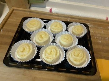 step12: 分别放入烤盤中