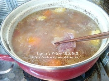 step7: 將蘋果皮盛起去掉