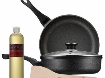 step8: 領先全球，獨創8層鈦陶塗被 特殊紋理，雙重不沾 通過SGS檢驗，安全無毒！