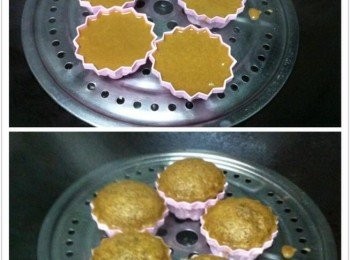 step4: 隔水大火蒸8-10分鐘火至熟即可。