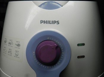 step8: 180度3分鐘，翻面後再180度3分鐘