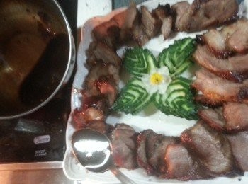 step10: 將汁料淋上义燒上即可