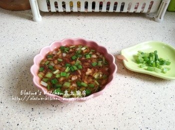 step6: 及少許麻油拌勻 , 盛起待涼