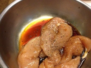 step2: 多的醬汁不要倒掉