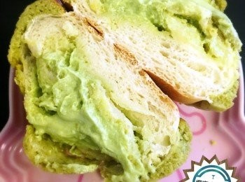 step17: 自己加餡就可以有「醬爆」效果！
忌廉雪凍D食仲正！