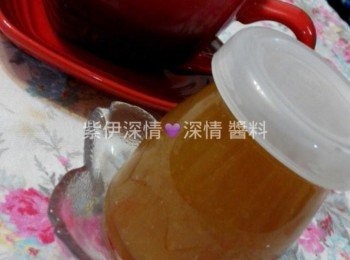 step7: 放涼後加入蜜蜂拌勻, 入樽備用