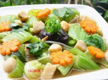 step11: 年節應景的年菜，新鮮干貝的提味，絕對美味!