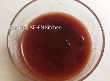 step3: 調味料（★）調好備用