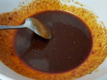 step3: 將調味料撈好