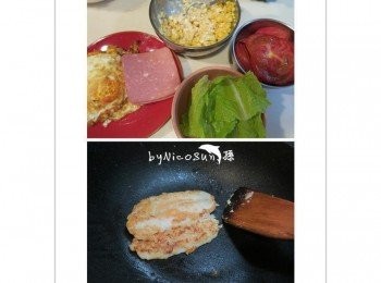 step1: <span class="group_1">食材</span>洗淨備用 多利魚排抓醃鹽巴胡椒沾上麵粉兩面乾煎備用