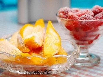 step2: 將平時過熟又吃不完的水果放冷凍庫結凍