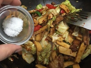 step26: 加入糖炒勻