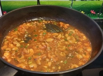 step7: 之後可以放上玉子豆腐面上，可以再放多少許蔥花上面.....
