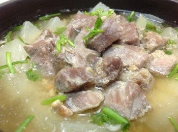 step3: 食用前香菜、胡椒粉調味