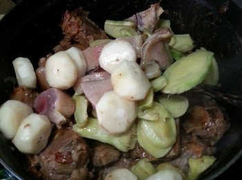 step17: 加入馬蹄炒勻