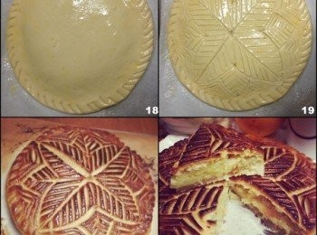 step18: 將蛋汁塗抹於表面後，暫時冰到冰箱3-4分鐘