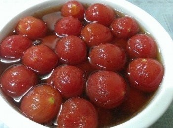 step4: 瀝乾後放入汁中~放冰箱~今天做~明天就可以吃了~