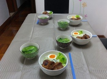 step4: 我用咗嚟配菜飯， 加埋糖心蛋， 簡單但美味的一餐。四人前， ＄60蚊唔駛就攪掂。