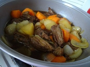 step4: 炆淋咗嘅雪梨都好好味架。