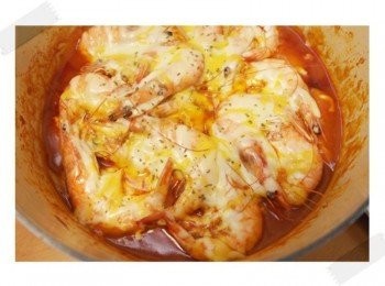 step10: 滿滿的起士和蝦子香味~~~吃起來辣辣的很過癮^^