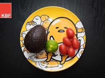 step1: 預備好各材料，車厘茄洗淨後必須抹乾水份。