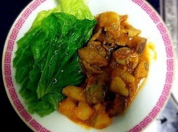 step6: 加入椰醬，兜至混和完成。