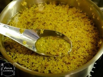 step2: 加入寒天粉拌勻至完全溶化