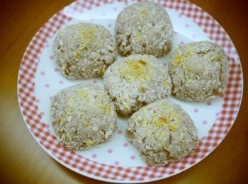 step6: 烤至表面酥脆即可!!! 味道跟炸的很像但是一點都不油喔:) 滿嘴的芋頭香氣...意猶未盡呀!!