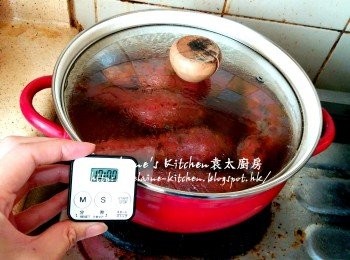step4: 煮20分鐘後熄火焗10分鐘