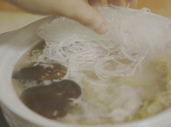 step18: 加入泡水後的冬粉