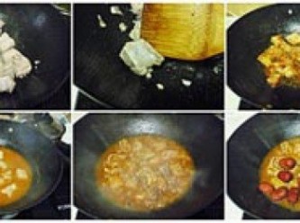 step6: 大火收汁，大約5分鐘左右，汁全部裹在排骨和棗上時，撒上白芝麻，翻勻即可關火出鍋。