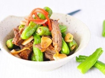 step7: 辣椒滑炒牛柳 完成