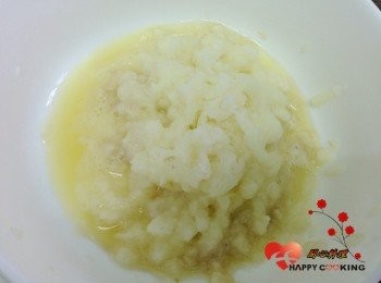 step1: 馬鈴薯磨成泥