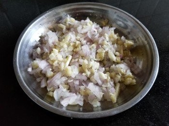 step5: 蒜頭，乾蔥