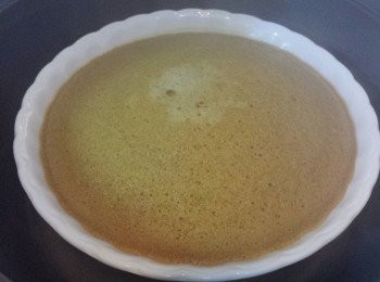 step5: 隔水將糕放入, 大火蒸約 20-30分鐘即可。