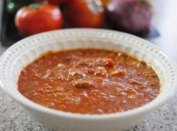 step1: 肉醬可買現成的，自製肉醬食譜可到＞http://cook1cook.com/recipe/13054