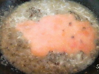 step11: 再加入蕃茄泥拌炒