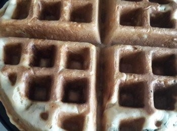 step4: 翻面繼續烤至兩面皆熟即可