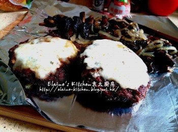 step12: 盛起漢堡扒備用