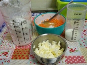 step1: 準備好材料，焗爐預熱200○Ｃ