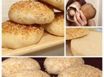 step1: 材料 A 除了酵母，篩好混合。材料B混合無顆粒。