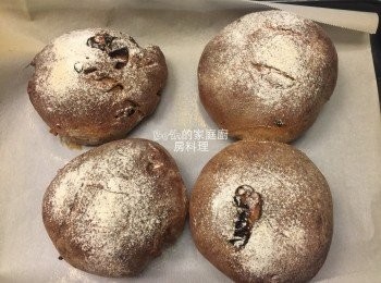 step6: 烤箱預熱，以190度烤30分鐘即可